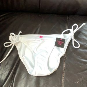 White Bathing Suit Bottoms